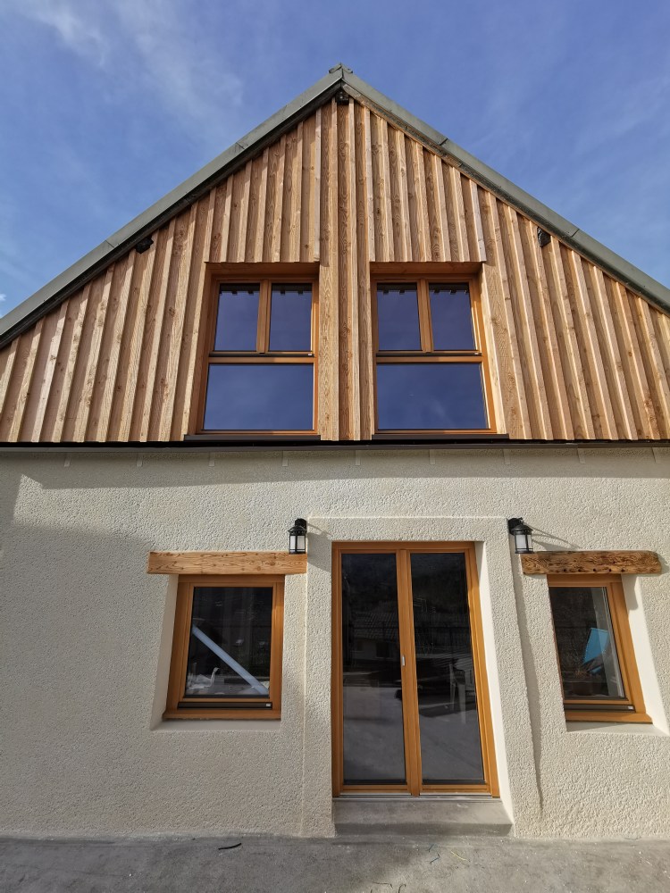 Réhabilitation corps de ferme et rénovation énergétique maison